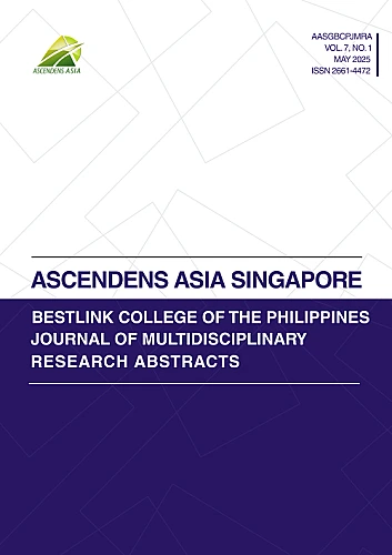 Ascendens Asia Singapore – Bestlink College of the Philippines Journal of Multidisciplinary Research Abstracts